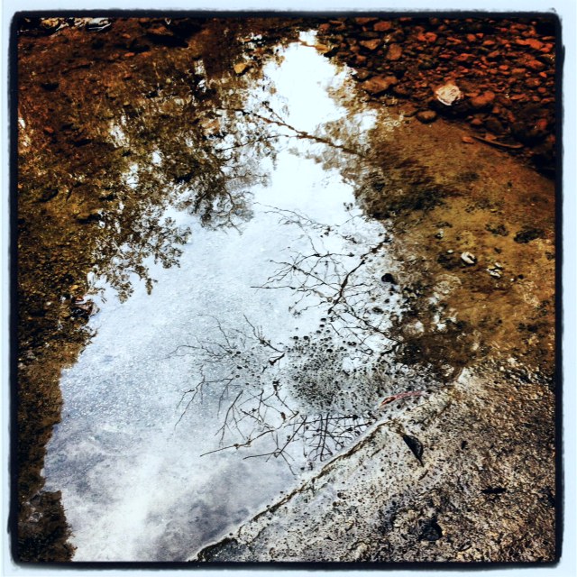 no need for punctuation when you are on the path