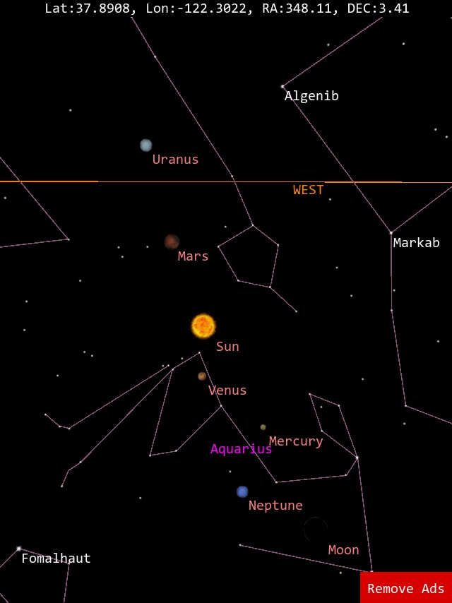 Often Called an alignment the planets have arranged themselves in a parade