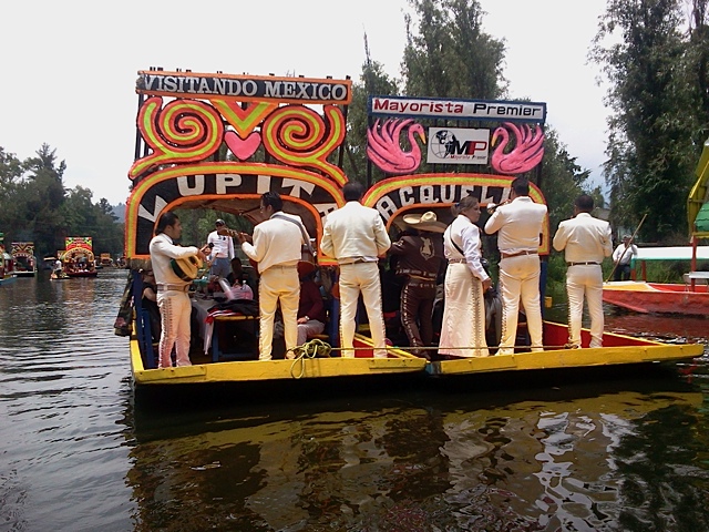 Music on the canals of Xochimilco