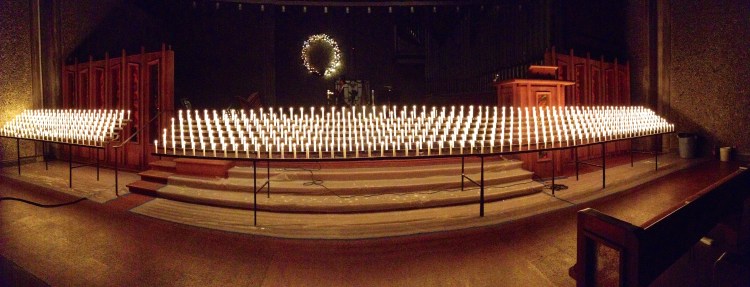 Christmas Eve Candele lights