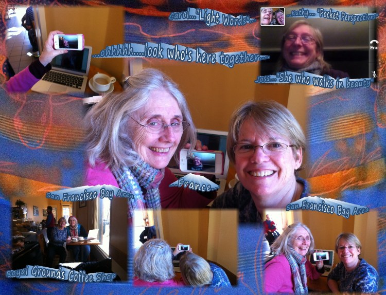 Joss Carol Kathy face time