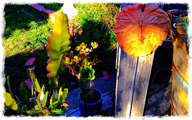 Green Man in My Garden