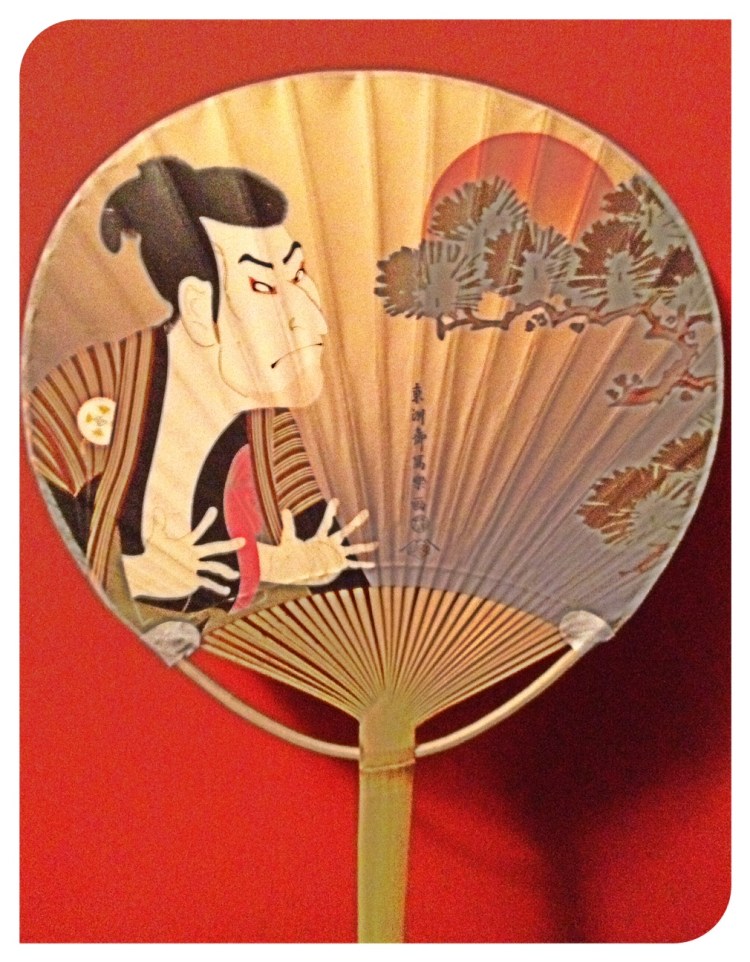 Fantasy figure on Fan