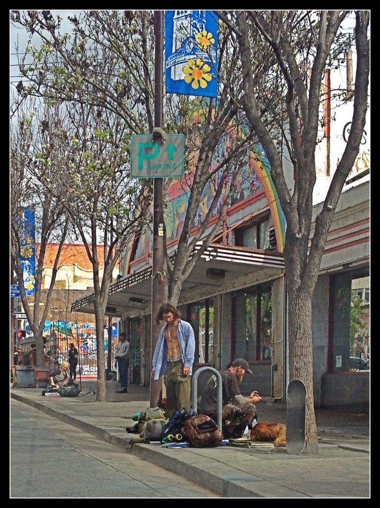 Further down Telebraph