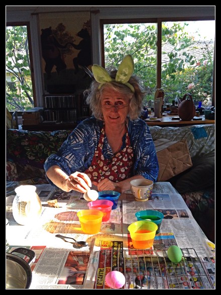 Caught in the Act. Who put those ears on me