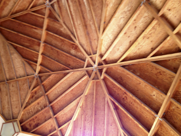 Ceiling Geodesic dome