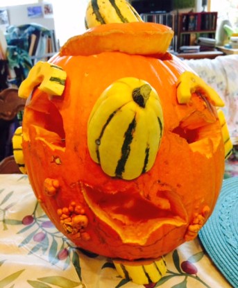 Created with Pumpkin and Squash