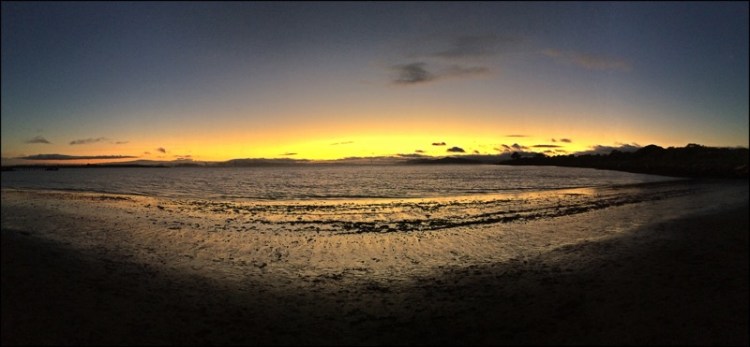 San Francisco Bay Looking toward The Golden gate Bridge 