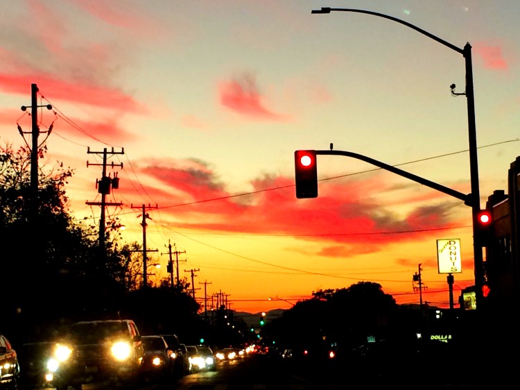 Time to stop and enjoy the light.