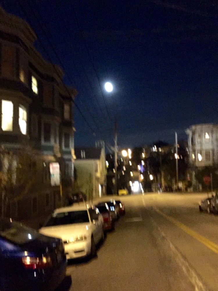 Full Moon ove the Castro
