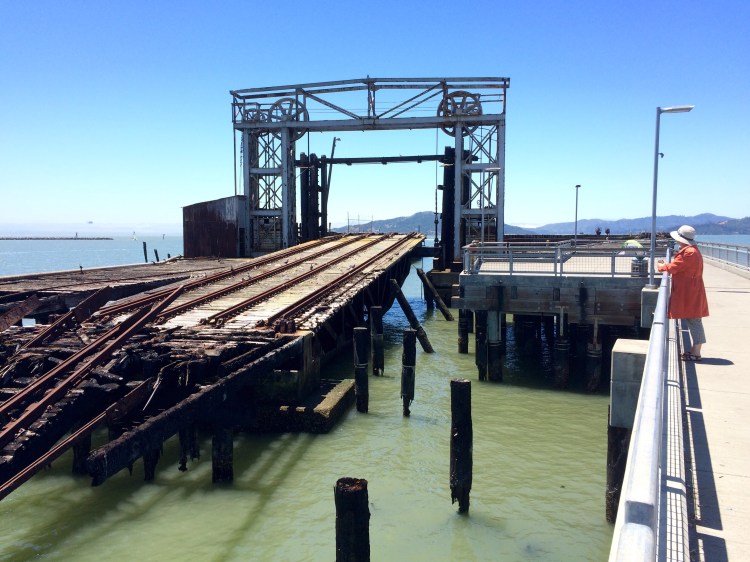 Ann and the Ferry Dock