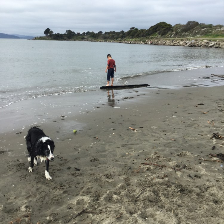 High tide