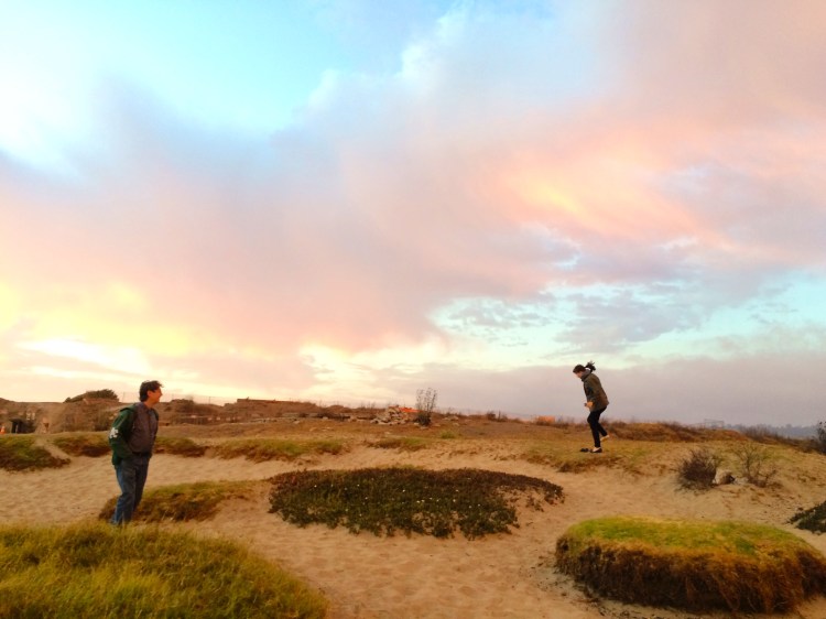 Sunset At Albany Bulb