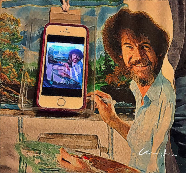 Post Modern Bob Ross