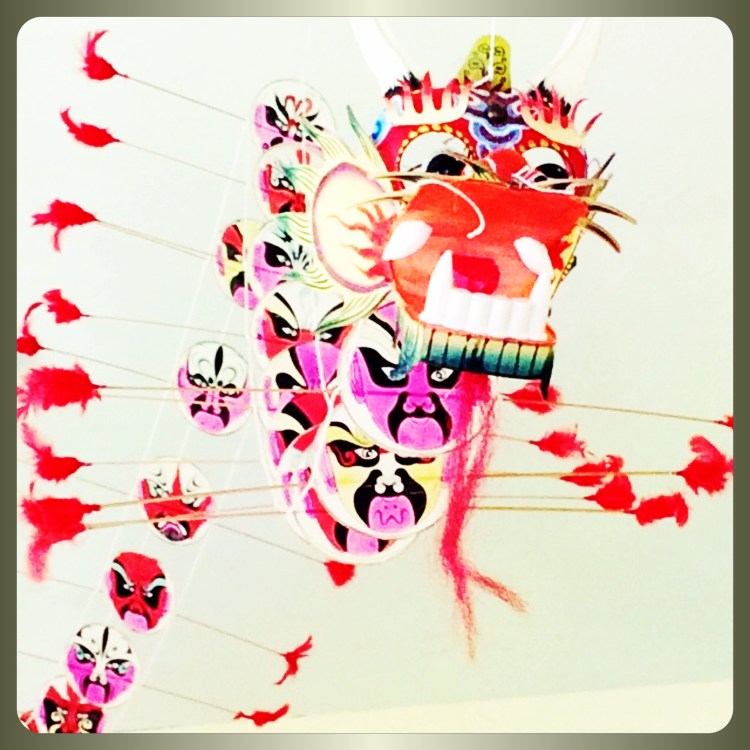 Scary Lavender Faced Dragon Guy