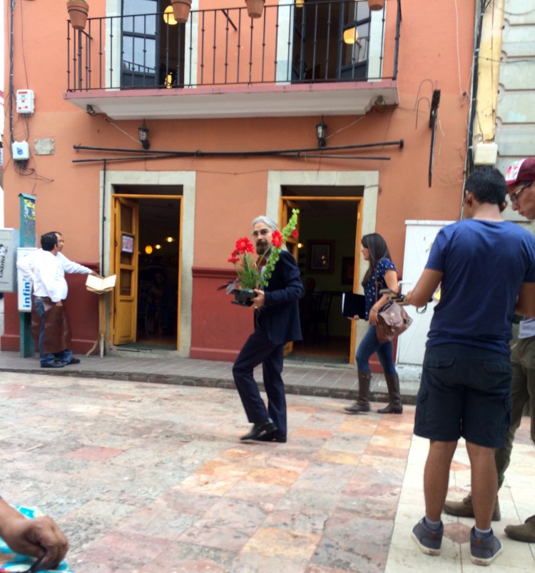 Don Quixote with Flowers