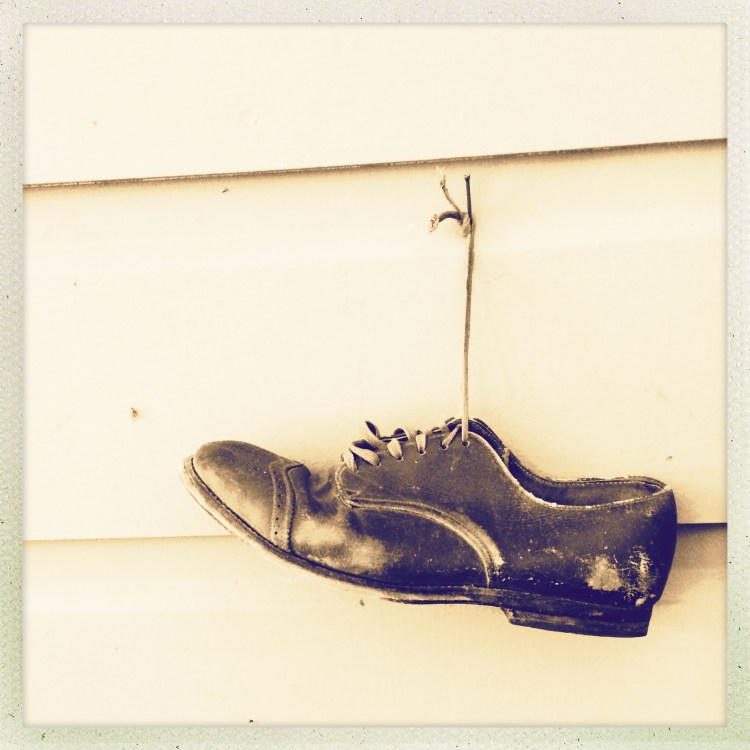 Lonely shoe