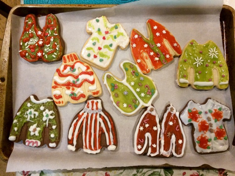 Ugly Sweater Cookies