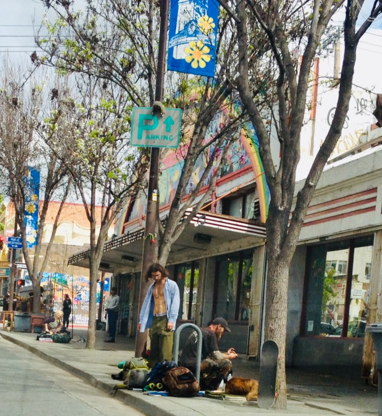 Homeless on Telegraph Ave