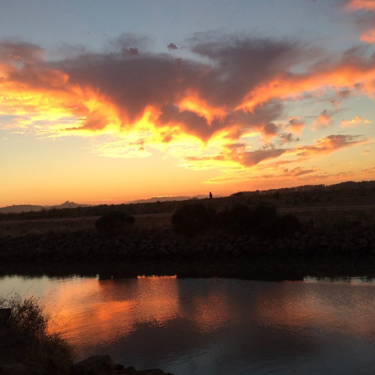 Sunset at Point Isabel