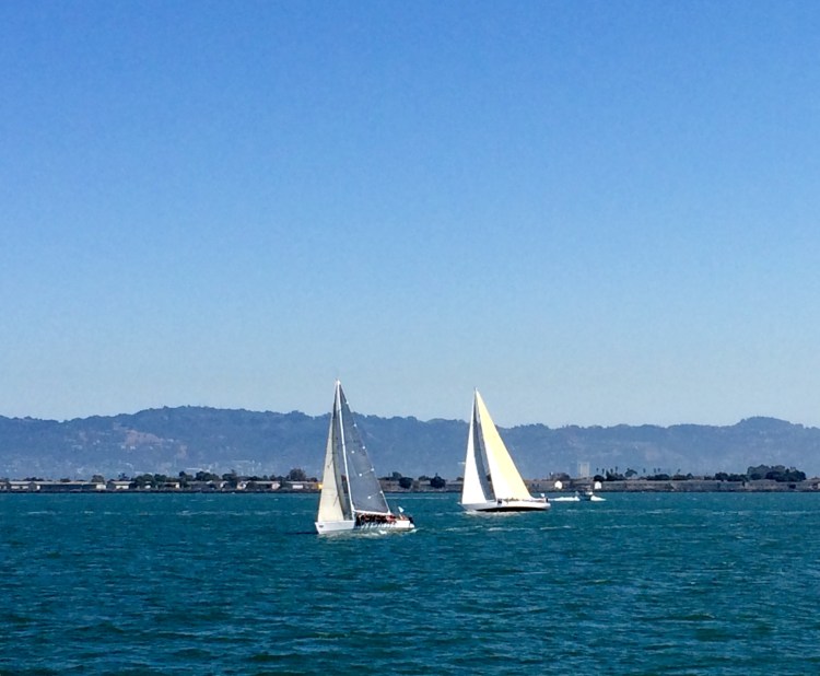 Boats On The SF Bay 
