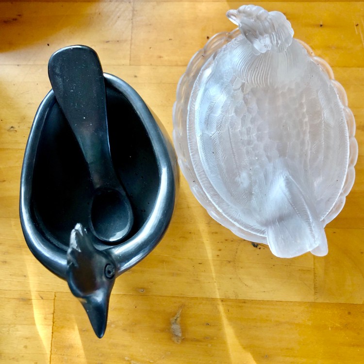 Black and White chickens