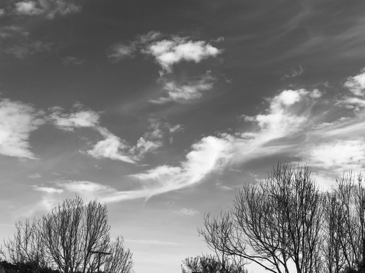 Cloud over the plaza
