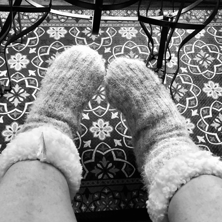 Fuzzy socks